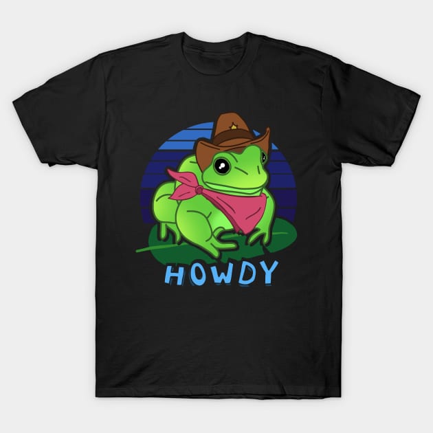 Aesthetic Howdy Frog T-Shirt by FandomizedRose